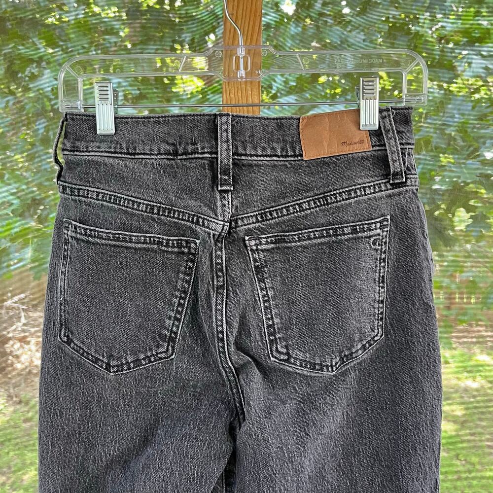 Madewell Women's Perfect Vintage Jeans Charcoal Wash Size 25 - Picture 4 of 10